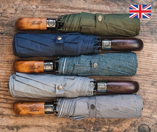 正品英国Balios雨伞女太阳伞晴雨两用高级设计师花色自动折叠伞