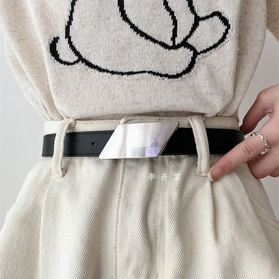 设计感小众百搭腰带女配