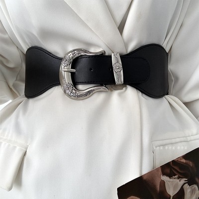 美式高级感收腰松紧配西装