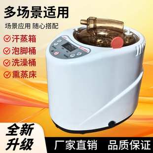 熏蒸机家用蒸汽机泡脚机器汗蒸仪药熏蒸锅全身桑拿房浴箱泡脚木桶