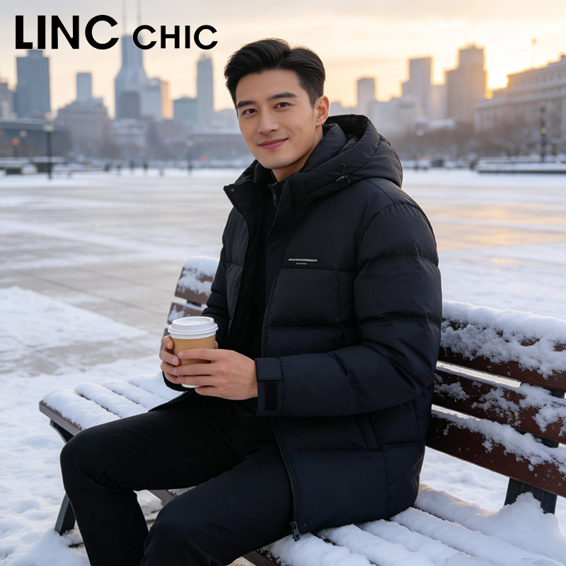金羽杰新款面包服款鹅绒服