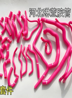 适用于高尔夫 R20 TT尚酷R EA113 2.0 强化 全车硅胶 水管 耐高温