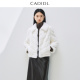 CADIDL卡迪黛尔 新款 商场同款 气质白水貂毛皮草女裘皮外套冬季