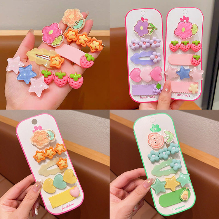 多巴胺发夹儿童亚克力花朵发卡多巴胺女孩草莓少女刘海夹bb夹套,饰品/流行首饰/时尚饰品新,民族风发饰,淘宝优惠券,粉丝福利购,淘宝优惠卷