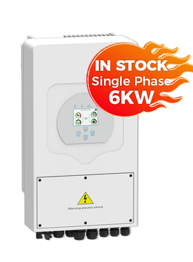 德业deye逆变器6kw单相SUN-6K-SG03LP1-EU欧盟标准光伏储能机