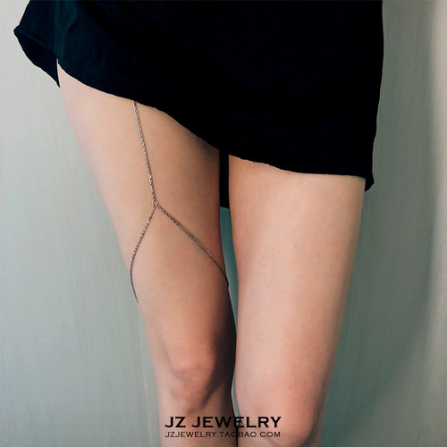 JZ欧美性感内搭脚链腿链