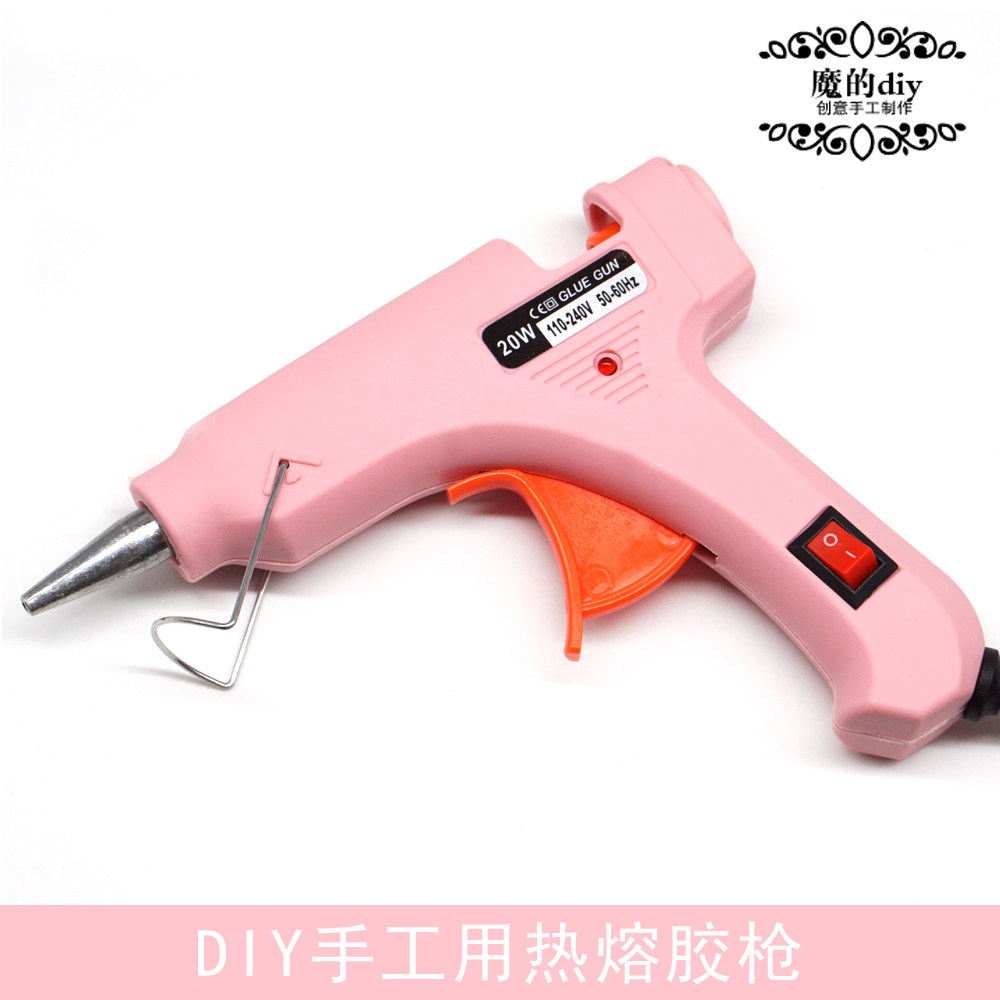 热熔胶枪 熔胶棒 diy水晶滴胶饰品配件 胶枪 迷你热熔枪 胶条
