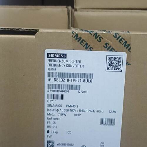 6SL3210-1PE21-8UL0 变频器 SINAMICS PM240-2 7.5kW议价维修