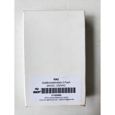 RM2 ATR金触点继电器 2-Fach 24VDC 230VAC 工控配件议价维修