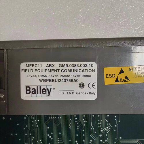 IMFEC11 Bailey 工控现场设备通讯模块议价维修