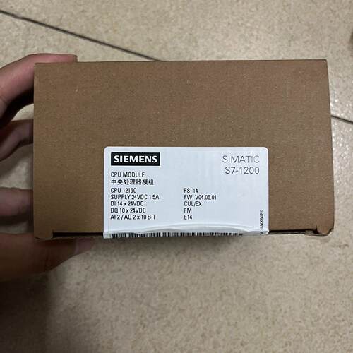 215-1AG40 CPU模块 SIMATIC S7-1200 中央处理器工控模组议价维修