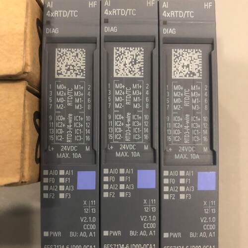 6ES7134-6JD00-0CA1 AI 4xRTD/TC 工控模拟量输入模块议价维修