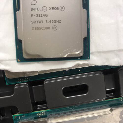 E-2124G Xeon四核处理器 正显 适配C246主板平台议价维修