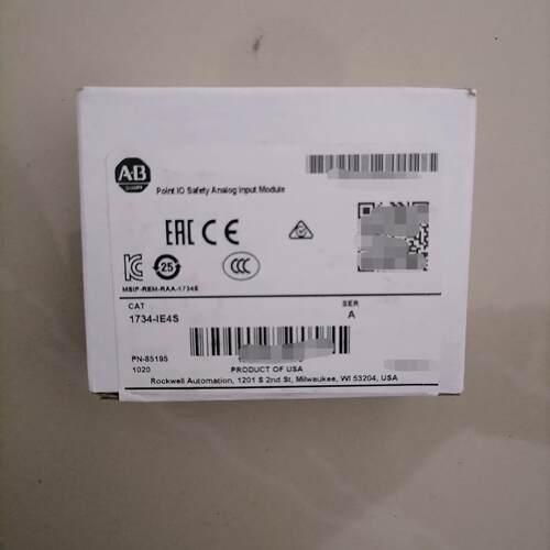 1734-IE4S POINT Guard I/O 安全4通道模拟输入模块议价维修