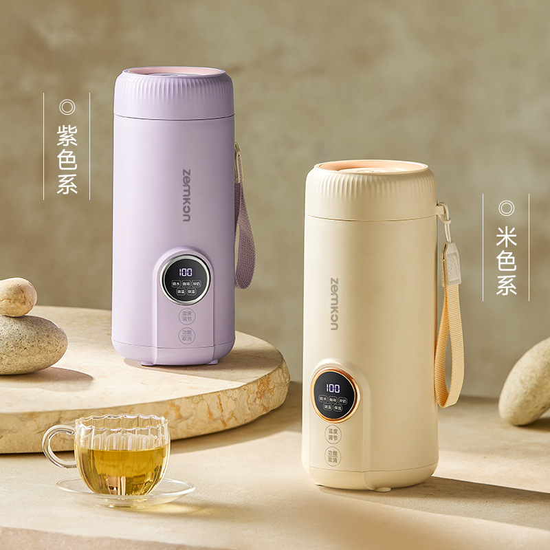 Zemkon便携式烧水壶旅行电热烧