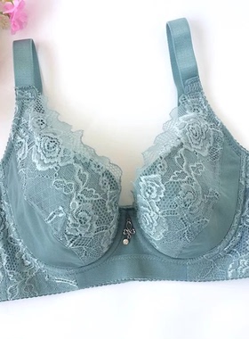 美芬琪正品无海绵薄款蕾丝文胸842夏季超薄杯聚拢调整型女内衣90b