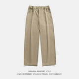 休闲裤男2025春季新款运动直筒裤百搭宽松长裤子K2214-P60控98，男装休闲裤，电商A362