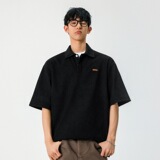 polo衫男夏季款翻领T恤日系简约潮牌宽松体恤上衣MP7201-P35控59，男装T恤，电商A362