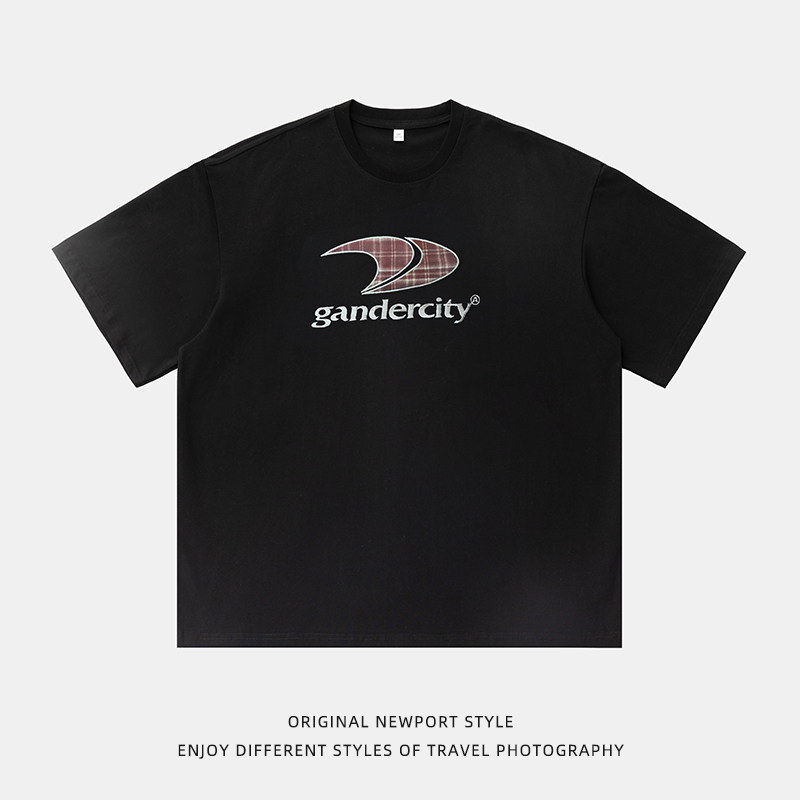 平铺T恤男2026夏季新款纯棉美式休闲体恤衫MT7167-P30控49，男装T恤，电商A362