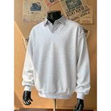 卫衣春款复古学院风POLO套头衫短宽上衣外套OW8031-P58控98，男装卫衣，电商A362