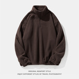 卫衣女秋冬款美式立领夹克潮牌宽松外套可二开BL3907-P51控68，男装卫衣，电商A362