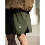 宽松休闲短裤下摆开叉设计机能美式刺绣运动五分裤L2256-P35控59，男装休闲裤，电商A362