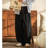 休闲裤25春季新款长裤日系复古垂感宽松卫裤MK2390-P50控78，男装休闲裤，电商A362