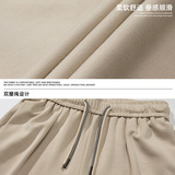 休闲裤25春季新款长裤日系复古垂感宽松卫裤MK2390-P50控78，男装休闲裤，电商A362