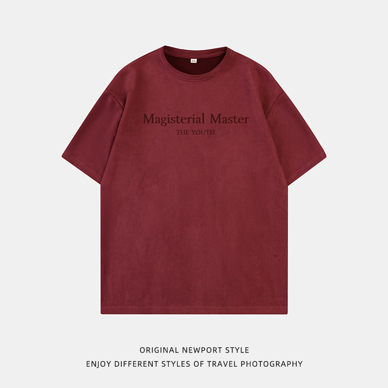 平铺新款美式潮牌字母印花情侣宽松半袖体恤衫MT7207-P29控45，男装T恤，电商A362