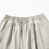 平铺裤男春夏款直筒宽松质感斜纹纯棉工装长裤MK2414-P70控108，男装休闲裤，电商A362