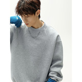 380克高品质新款拼接boxy版型美式复古休闲套头衫BMW3949-P40控68，男装卫衣，电商A362