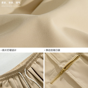 口袋设计工装休闲裤男款机能风户外立体打褶长裤KB2152-P40控68图片
