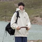 卫衣秋冬款重磅潮牌字母绣花加厚休闲外套L3844-P60控98，女装短外套，电商A362