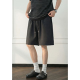 男装夏季薄款潮牌宽松直筒五分裤简约透气中裤OK2695-P38控68，男装休闲裤，电商A362