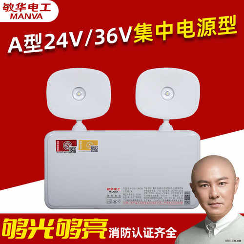 敏华电工安全出口DC36VA型应急灯