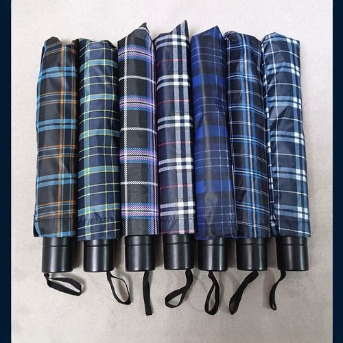 热销12骨大格子伞股大号