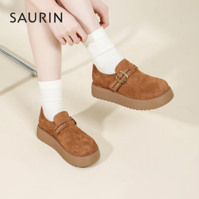 索兰复古软底勃肯鞋单鞋