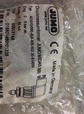 JUMO 久茂 401010/000-458-405-502-20-61/000 00517148现货2个