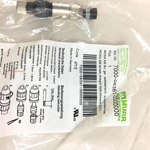 穆尓连接器 7000-08321-0000000 现货20个