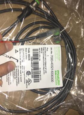 全新 MURR 穆尓连接器 3米线 7000-40321-6330300  现货84个