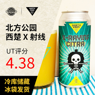 美国进口北方公园西楚X射线 酒花素对撞机473ml精酿啤酒 浑然天成