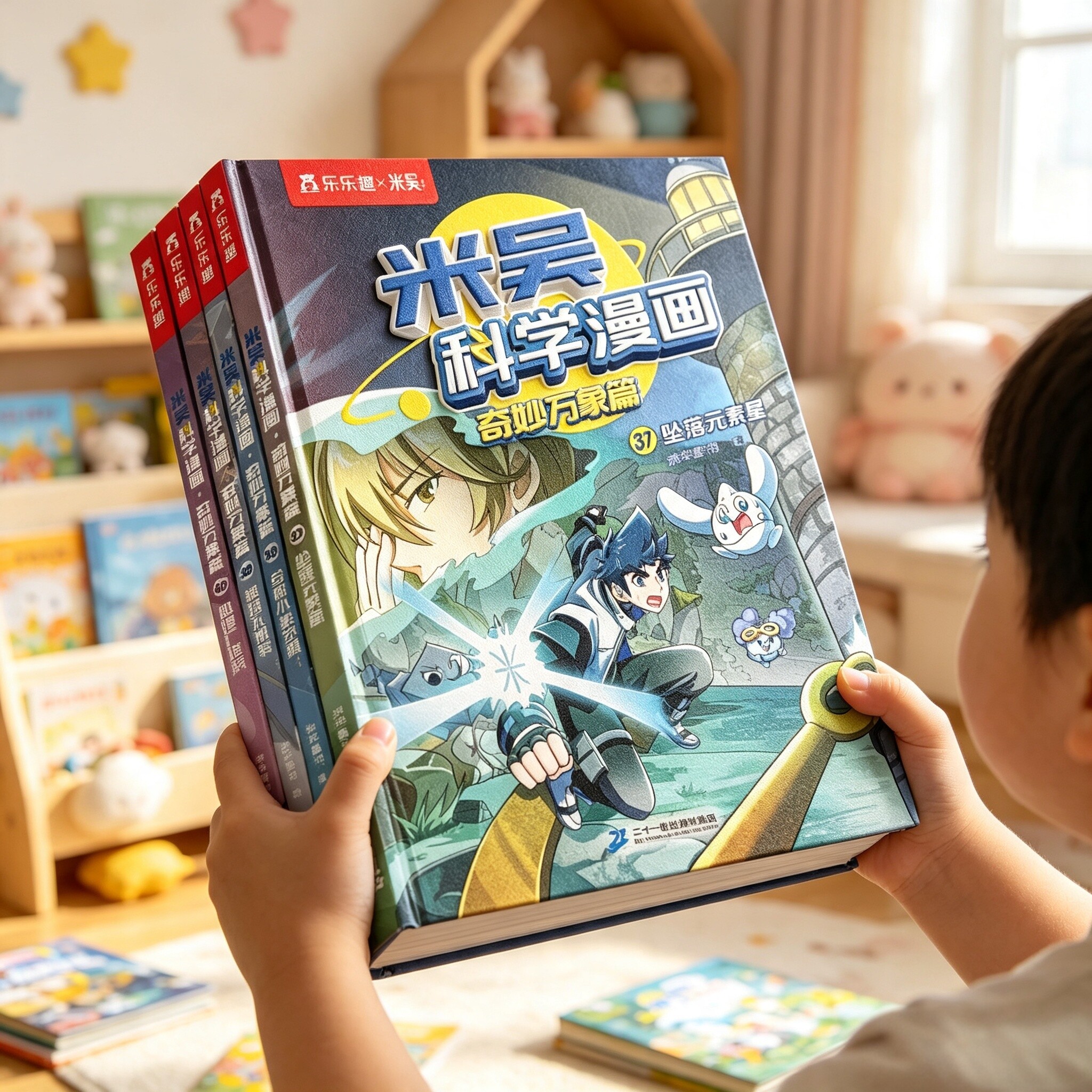 米吴科学漫画第十辑奇妙万象篇少儿科普漫画书新品赠卡牌乐乐趣学生绘本少儿书儿童启蒙教育套装青少年科普读物教育读物科普教育书