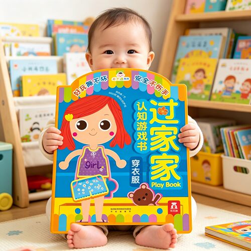 乐乐趣3D立体机关游戏书亲子互动