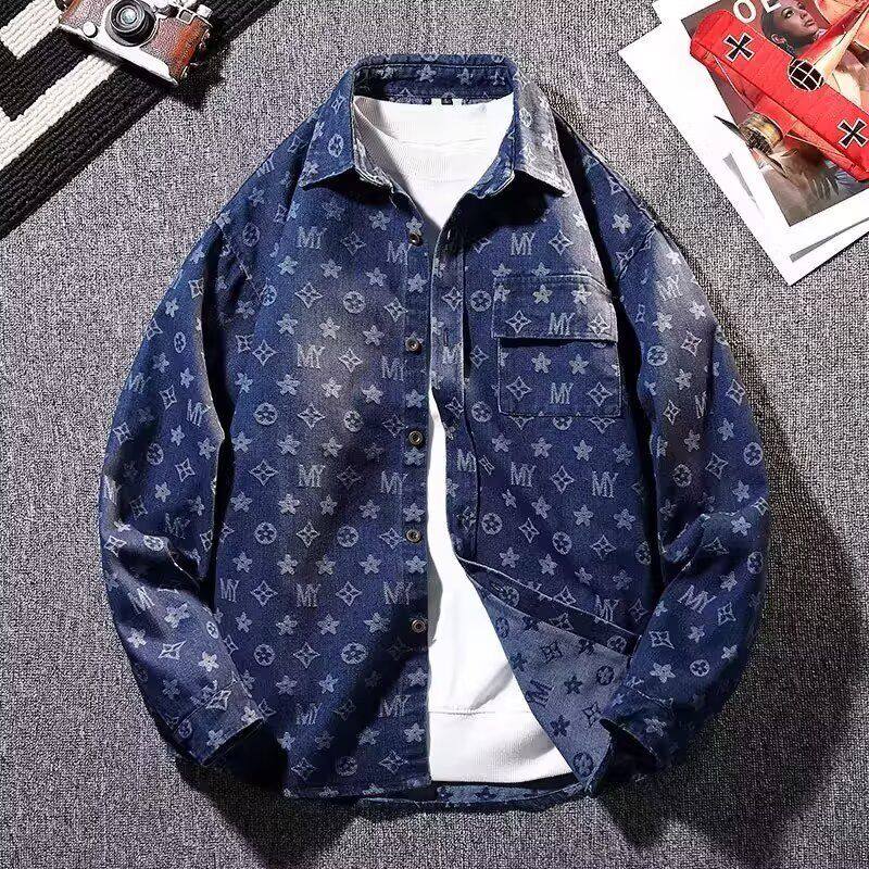 新款衬衫男秋装宽松小众设计感上衣男生潮流百搭休闲外套,男装,衬衫,淘宝优惠券,粉丝福利购,淘宝优惠卷