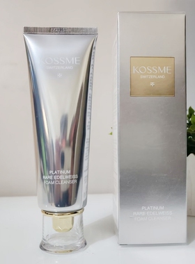 KOSSME蔻诗弥奢宠铂金花菁萃洁面露120g