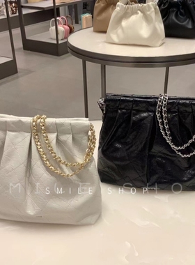 新加坡代购CK2-20671559链条单肩托特流浪包小号