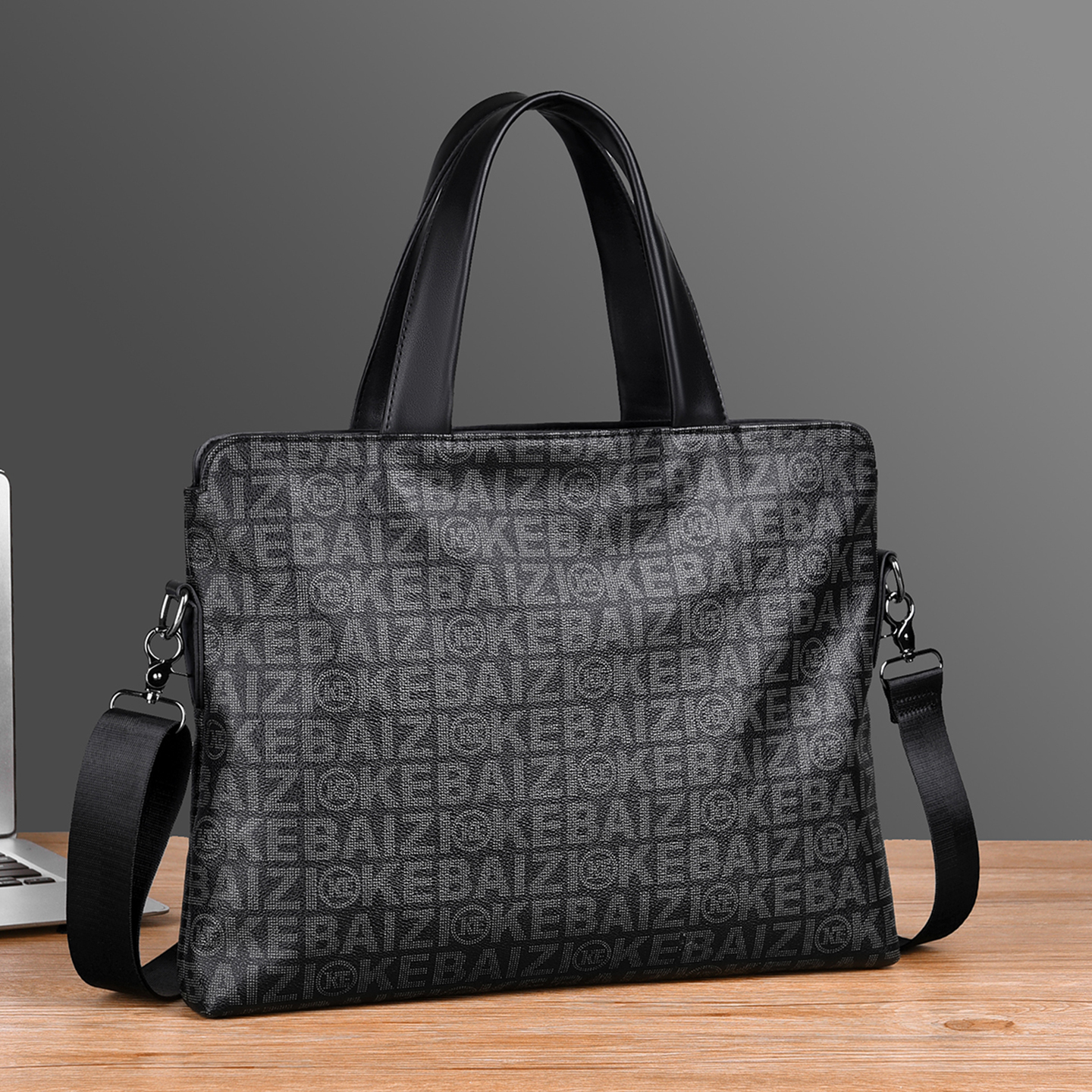 2025新款男士商务牛皮手提包