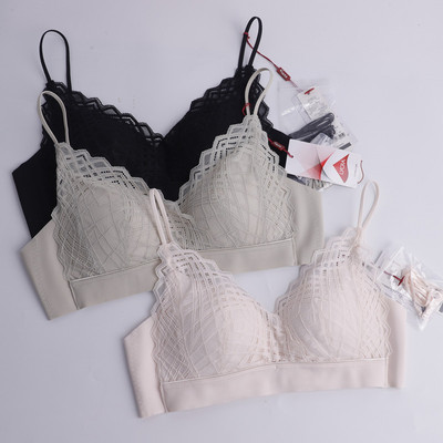 凤起秀美薄杯无钢圈文胸舒适运动