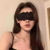 禁欲系半遮光黑色眼罩万圣节成人化妆舞会百搭高级感时尚 精致面罩