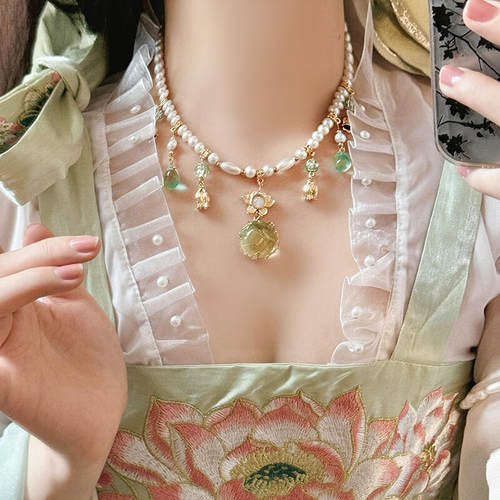 软璎珞古风流苏项链汉服